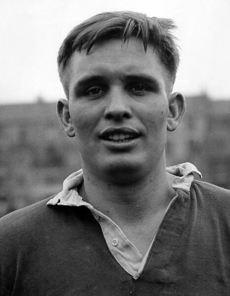 Llanelli RFCs Terry Davies. 27th September 1960
