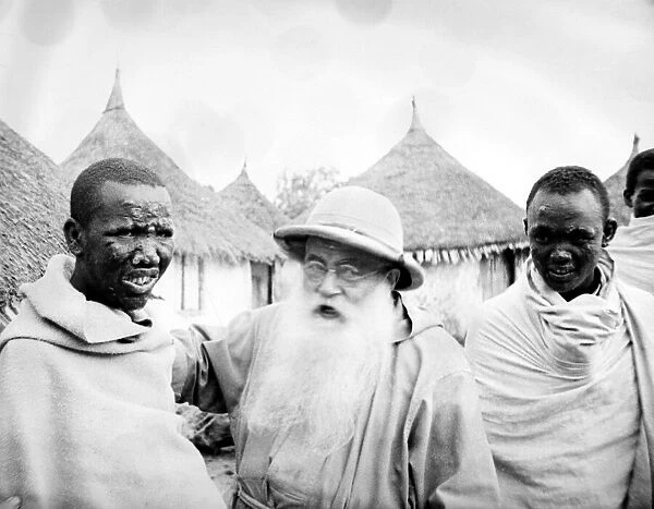 Local men of Abyssinia Circa 1935 War Conflict Military men