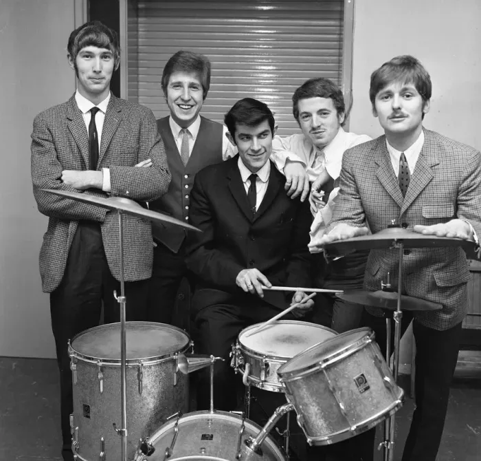 Framed Print : Local Reading pop groupThe Studd posing in the studio. 21st November 1968 Framed Print : Local Reading pop groupThe Studd posing in the studio. 21st November 1968