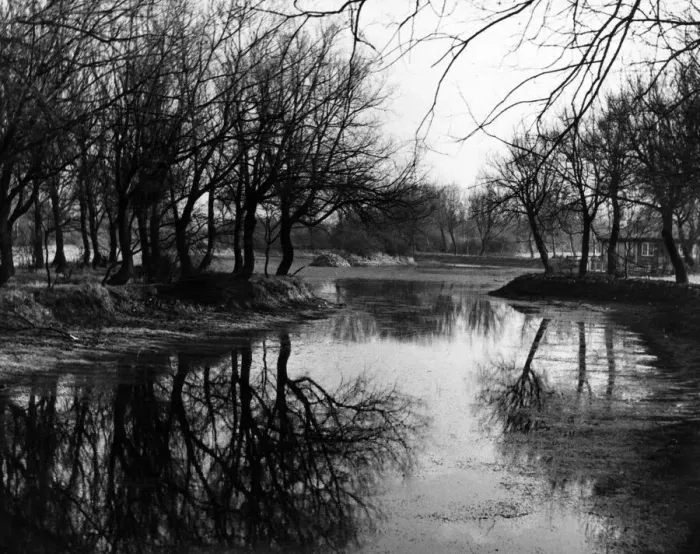 Framed Print : Locke Park, Redcar, 9th April 1959 Framed Print : Locke Park, Redcar, 9th April 1959