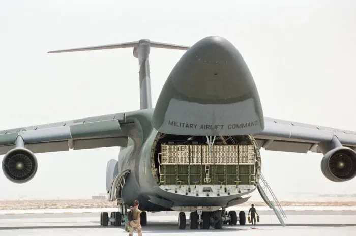 Framed Print : Lockheed C-5 Galaxy, American military transport aircraft Framed Print : Lockheed C-5 Galaxy, American military transport aircraft