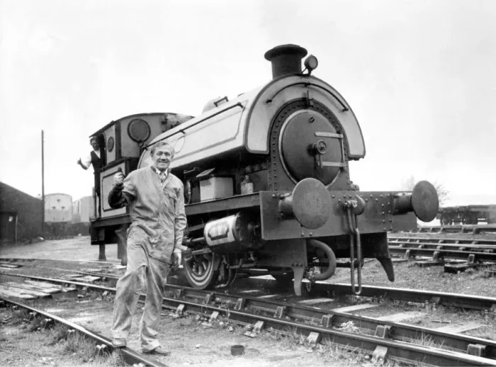 Framed Print : Locomotive No. 21 steamed into spring at the Tanfield Railway, near Stanley Framed Print : Locomotive No. 21 steamed into spring at the Tanfield Railway, near Stanley