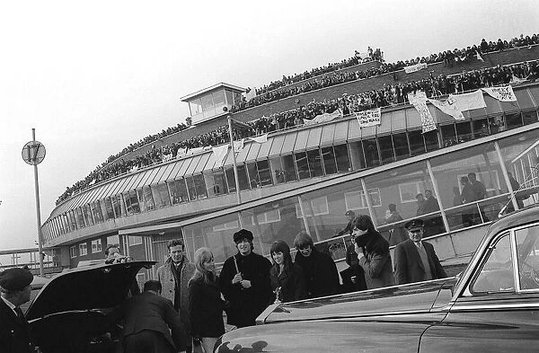 London to Austria 13th March 1965. Two days after arriving back in the UK from