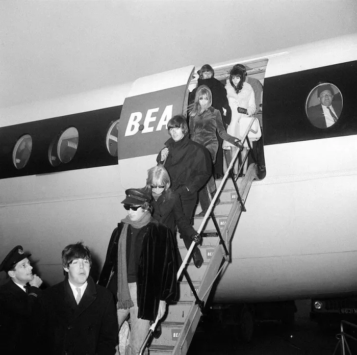 Framed Print : London to Austria 13th March 1965. Two days after arriving back in the UK from Framed Print : London to Austria 13th March 1965. Two days after arriving back in the UK from
