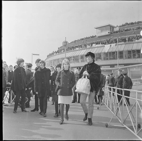 London to Austria 13th March 1965. Two days after arriving back in the UK