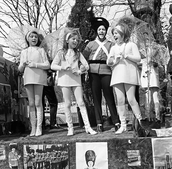 London Easter Parade at Battersea Park Festival Gardens, 11th April 1971