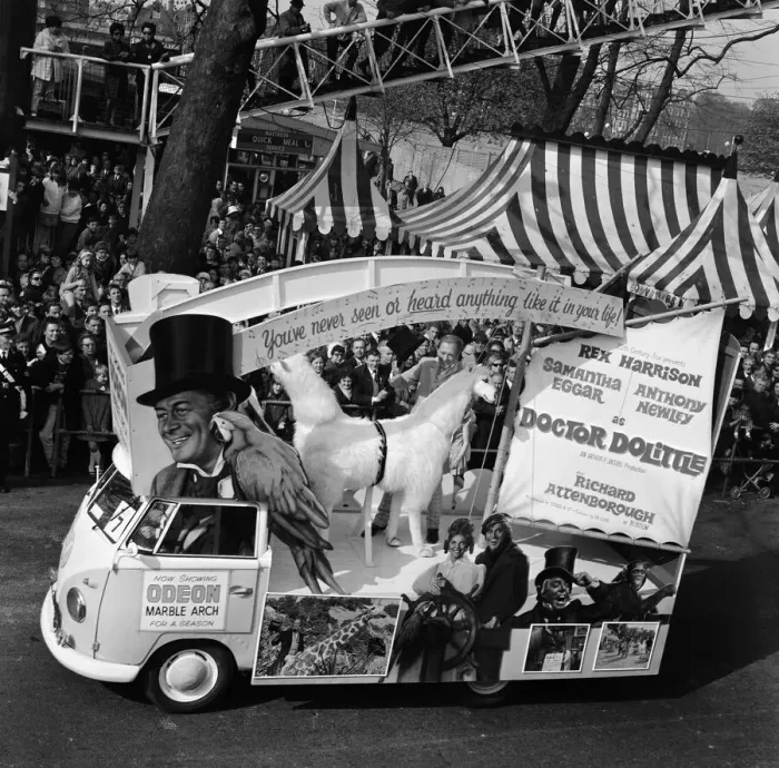 Framed Print : The London Easter Parade is sponsored by the London Tourist Board Framed Print : The London Easter Parade is sponsored by the London Tourist Board