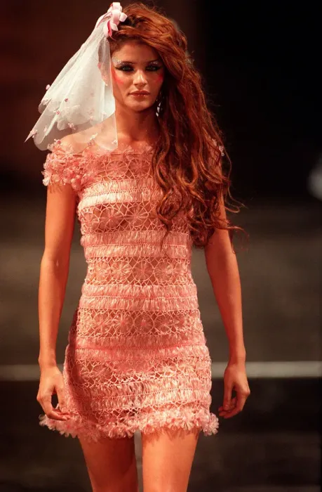 Framed Print : London Fashion Week 1997 - Antonio Beradi Fashion Show with model Helena Christense Framed Print : London Fashion Week 1997 - Antonio Beradi Fashion Show with model Helena Christense