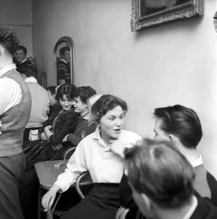 Framed Print : The London Jive Club in Baker Street is probably the only club which has a dancing school