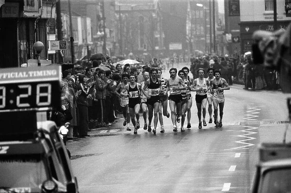 London Marathon 1981, Sponsored by Gillette, Sunday 29th March 1981