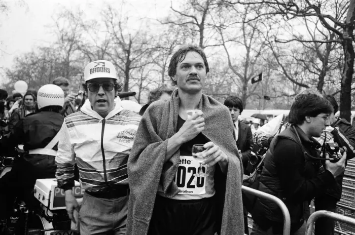 Framed Print : London Marathon 1981, Sponsored by Gillette, Sunday 29th March 1981 Framed Print : London Marathon 1981, Sponsored by Gillette, Sunday 29th March 1981