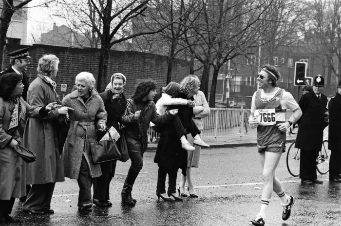 Framed Print : London Marathon 1981, Sponsored by Gillette, Sunday 29th March 1981