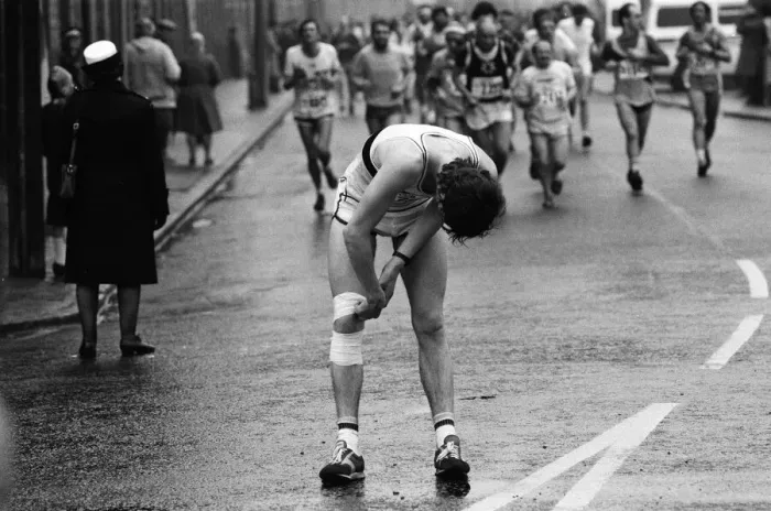 Framed Print : London Marathon 1981, Sponsored by Gillette, Sunday 29th March 1981 Framed Print : London Marathon 1981, Sponsored by Gillette, Sunday 29th March 1981