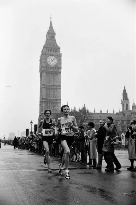 Framed Print : London Marathon 1981, Sponsored by Gillette, Sunday 29th March 1981 Framed Print : London Marathon 1981, Sponsored by Gillette, Sunday 29th March 1981