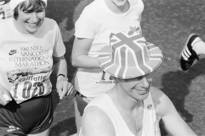 Framed Print : London Marathon 1982, Sponsored by Gillette, Sunday 9th May 1982