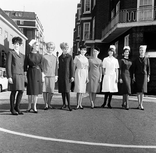 London Nursing Exhibition, Seymour Hall, London. 18th October 1965 *** Local