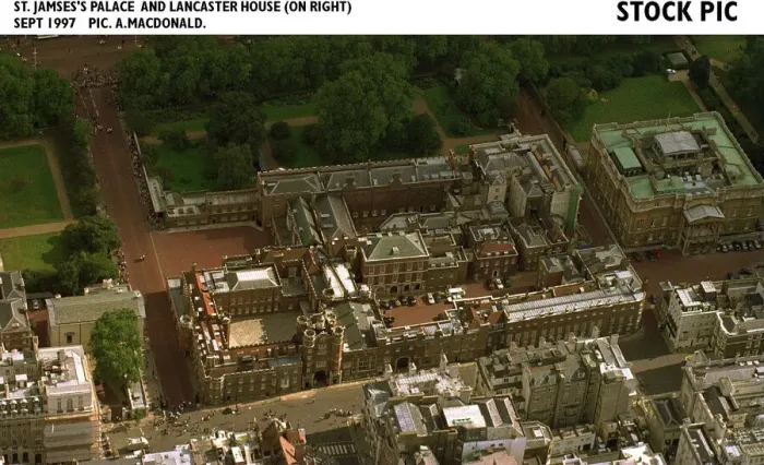 Framed Print : London St James Palace and Lancaster House 1997 Framed Print : London St James Palace and Lancaster House 1997