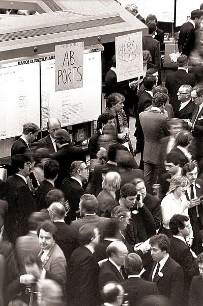 London Stock Exchange 1980s 1988 AB ports Harold Rattle Shares Money