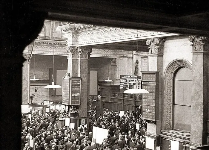 Framed Print : London Stock Exchange The Stock Exchange on General Election