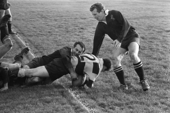 Framed Print : London Wasps v Cardiff, Rugby Union Match at Sudbury, 18th November 1967 Framed Print : London Wasps v Cardiff, Rugby Union Match at Sudbury, 18th November 1967