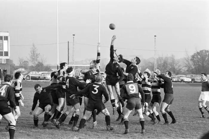 Framed Print : London Wasps v Cardiff, Rugby Union Match at Sudbury, 18th November 1967 Framed Print : London Wasps v Cardiff, Rugby Union Match at Sudbury, 18th November 1967