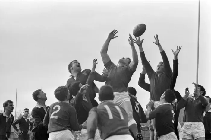 Framed Print : London Wasps v Llanelli, Rugby Union Match at Repton Avenue, Sudbury, London, March 1966 Framed Print : London Wasps v Llanelli, Rugby Union Match at Repton Avenue, Sudbury, London, March 1966