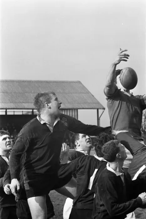 Framed Print : London Wasps v Llanelli, Rugby Union Match at Repton Avenue, Sudbury, London, March 1966 Framed Print : London Wasps v Llanelli, Rugby Union Match at Repton Avenue, Sudbury, London, March 1966