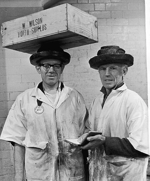 Londons Billingsgate Market is a fascinating pace. Some of the fish-porters there