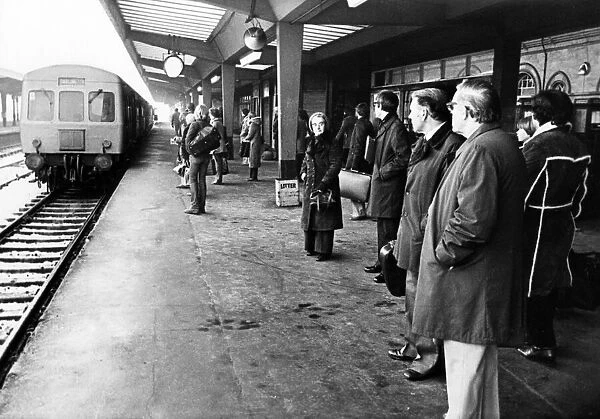 The long-awaited Saltburn-Darlington train arrives in Middlesbrough Station