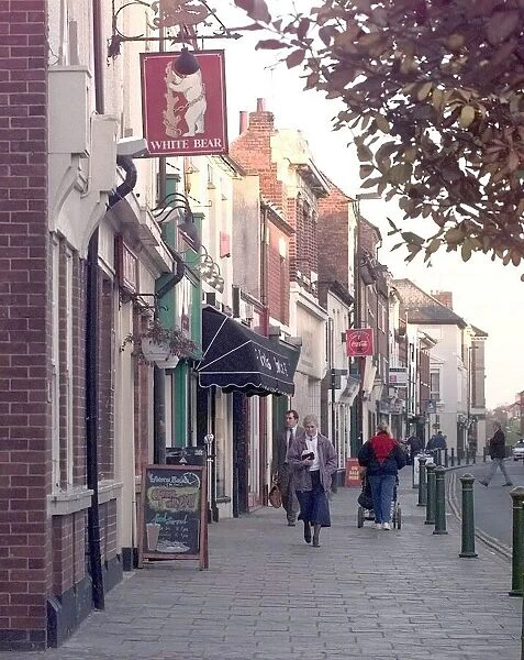 Long street in Atherstone