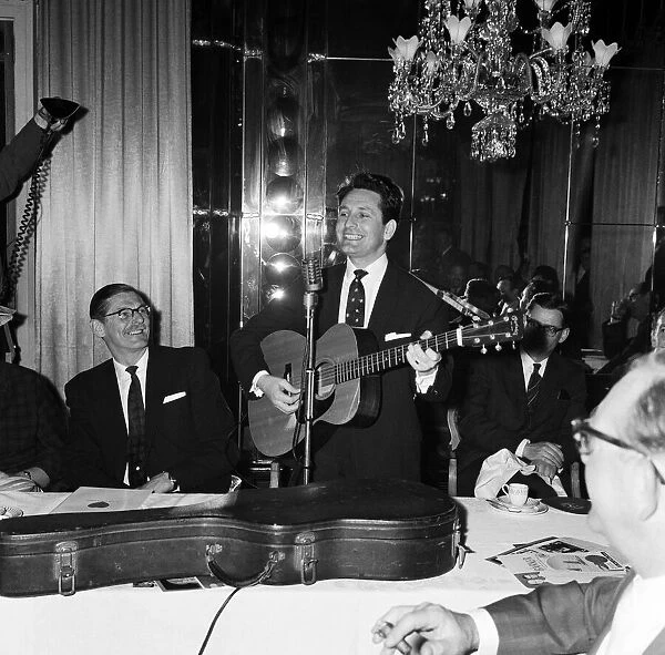 Lonnie Donegan at the Variety Club Luncheon, 11th May 1960