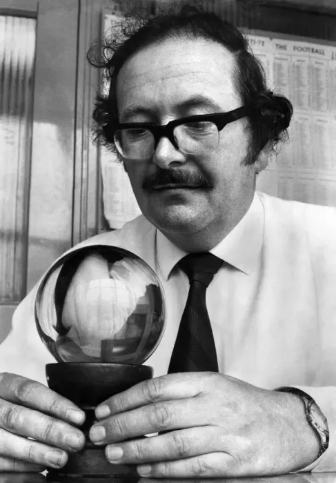 Framed Print : Looking for the answer: Will the crystal ball reveal the future of George Best Framed Print : Looking for the answer: Will the crystal ball reveal the future of George Best