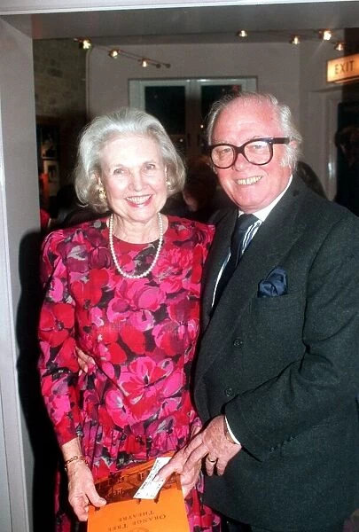 LORD ATTENBOROUGH WITH WIFE LADY SHEILA ATTENBOROUGH AT THE GALA OPENING OF THE ORANGE