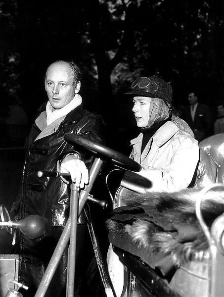 Lord and Lady Montagu of Beaulieu November 1963 who drove a 1903 De Dion Bouton