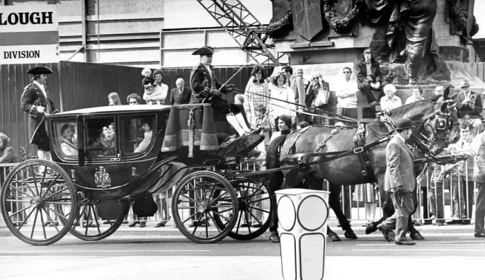 Framed Print : The Lord Mayors Coach heads the Newcastle Festival Parade in 1976 Framed Print : The Lord Mayors Coach heads the Newcastle Festival Parade in 1976