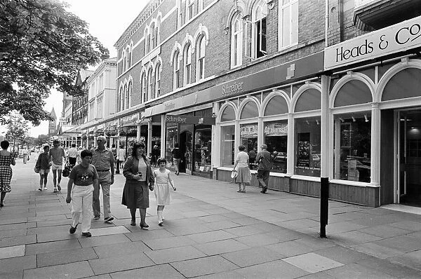 Lord Street, Southport, the main shopping street of Southport, in Merseyside