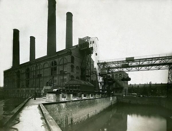 Lots Road power station in Chelsea. When built was the largest power station in the world