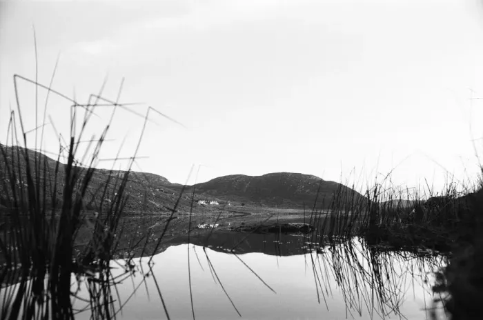 Framed Print : Lough Keel, Boyle, County Roscommon, Ireland. 11th December 1976 Framed Print : Lough Keel, Boyle, County Roscommon, Ireland. 11th December 1976