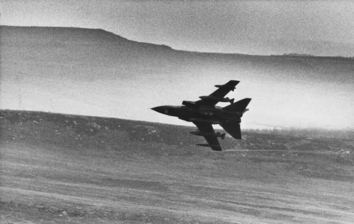 Framed Print : A low flying RAF Panavia Tornado aircraft, taking part in the NATO exercise Operation Framed Print : A low flying RAF Panavia Tornado aircraft, taking part in the NATO exercise Operation