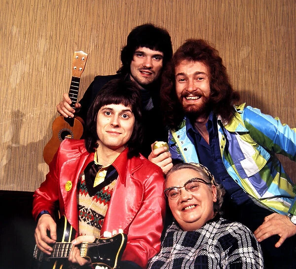 Lt. Pigeon - Pop Group seen here during rehearsals for the BBC television programme