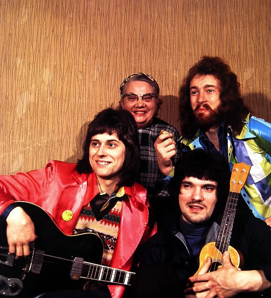 Lt. Pigeon - Pop Group seen here during rehearsals for the BBC television programme