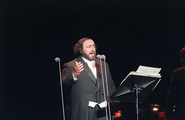 Luciano Pavarotti in concert at the N. E. C, Birmingham. June 1994