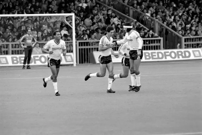 Framed Print : Luton 4 v. Liverpool 1. Division One Football. October 1986 LF20-16-020 Framed Print : Luton 4 v. Liverpool 1. Division One Football. October 1986 LF20-16-020