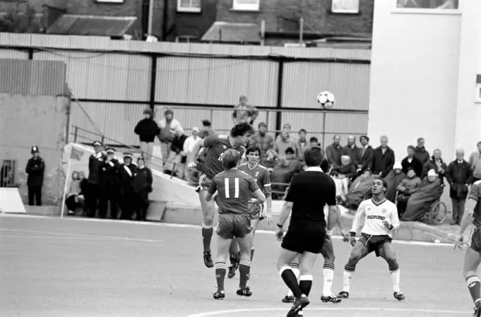 Framed Print : Luton 4 v. Liverpool 1. Division One Football. October 1986 LF20-16-051 Framed Print : Luton 4 v. Liverpool 1. Division One Football. October 1986 LF20-16-051