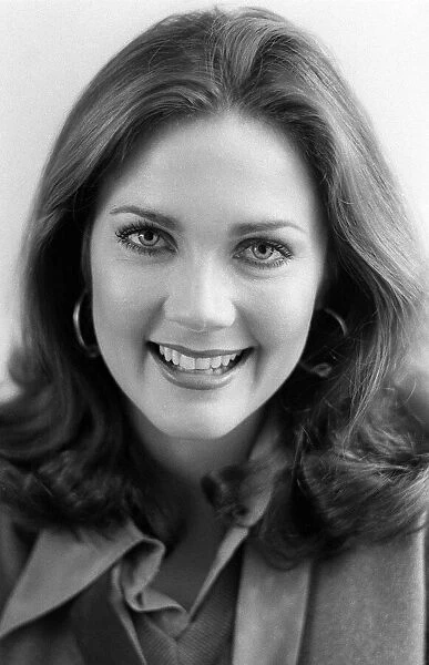 Lynda Carter american actress who played the part of the superhero Wonder Woman