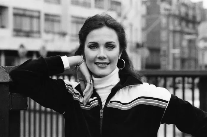 Framed Print : Lynda Carter - star of the television series Wonder Woman