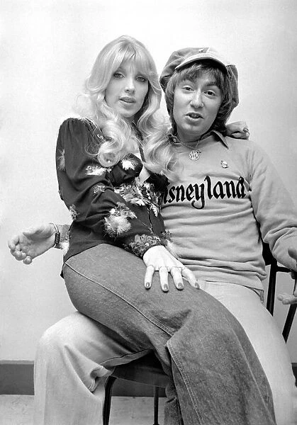 Lynsey De Paul and Barry Blue. January 1975 75-00607-001