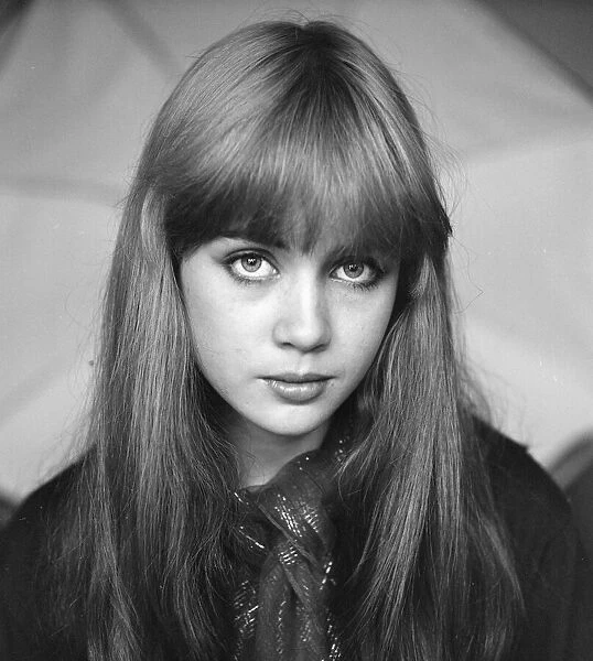 Lysette Anthony, British actress, aged 17 years old, October 1980