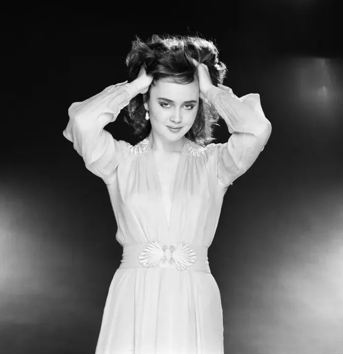 Framed Print : Lysette Anthony, British actress aged 20 years old, stars in new fantasy film Krull Framed Print : Lysette Anthony, British actress aged 20 years old, stars in new fantasy film Krull