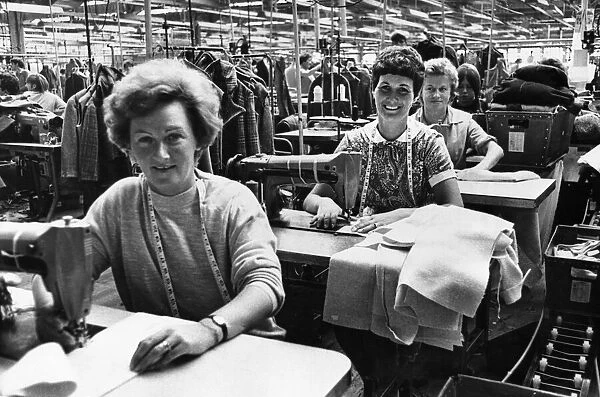 Machinist working mothers keep up production at the Steingberg